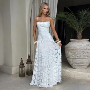 Strapless Evening Gown, Fashionable Ladies Dress