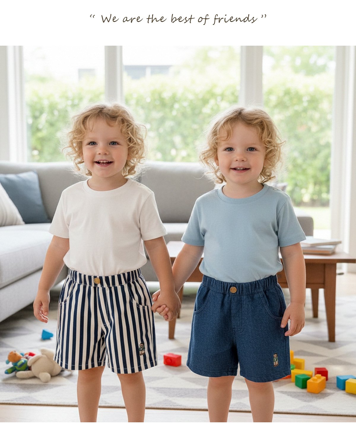 Kids Summer Casual Denim Shorts