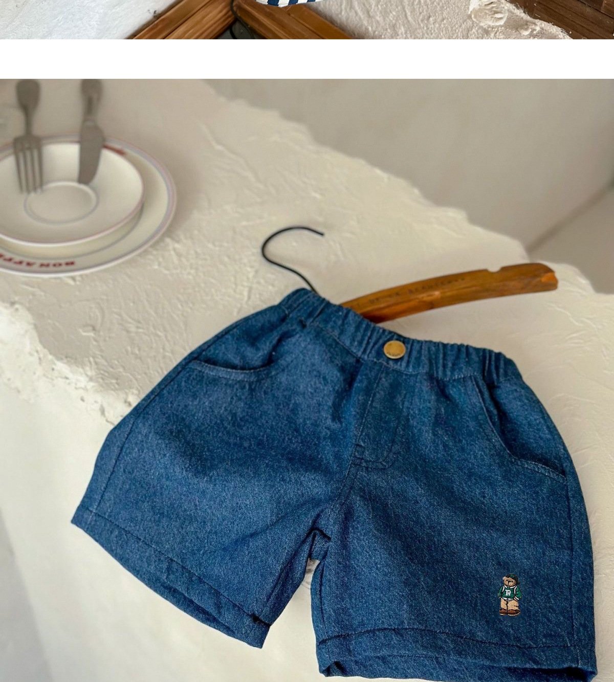 Kids Summer Casual Denim Shorts
