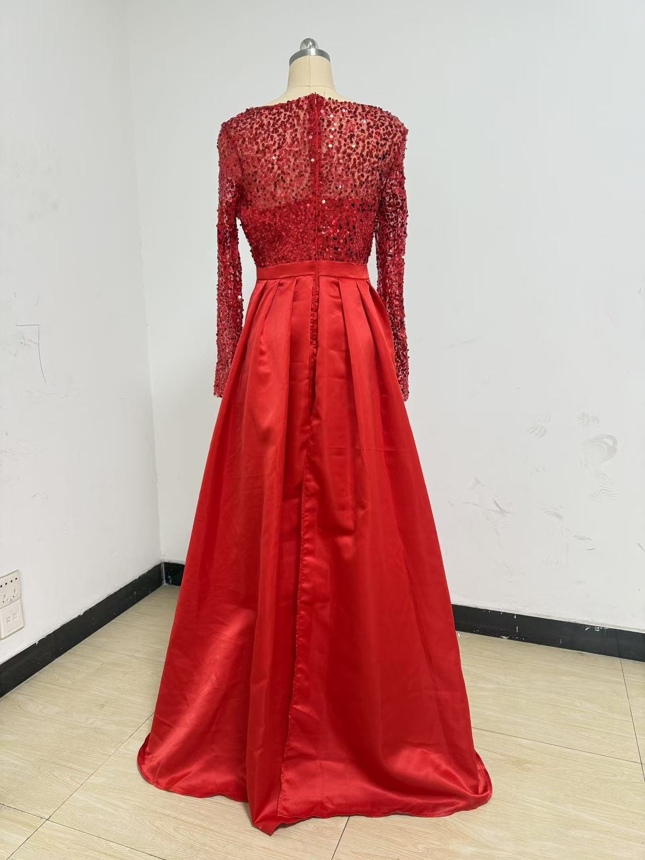 The Dazzling Sequin Queen Sequin Evening Gowns