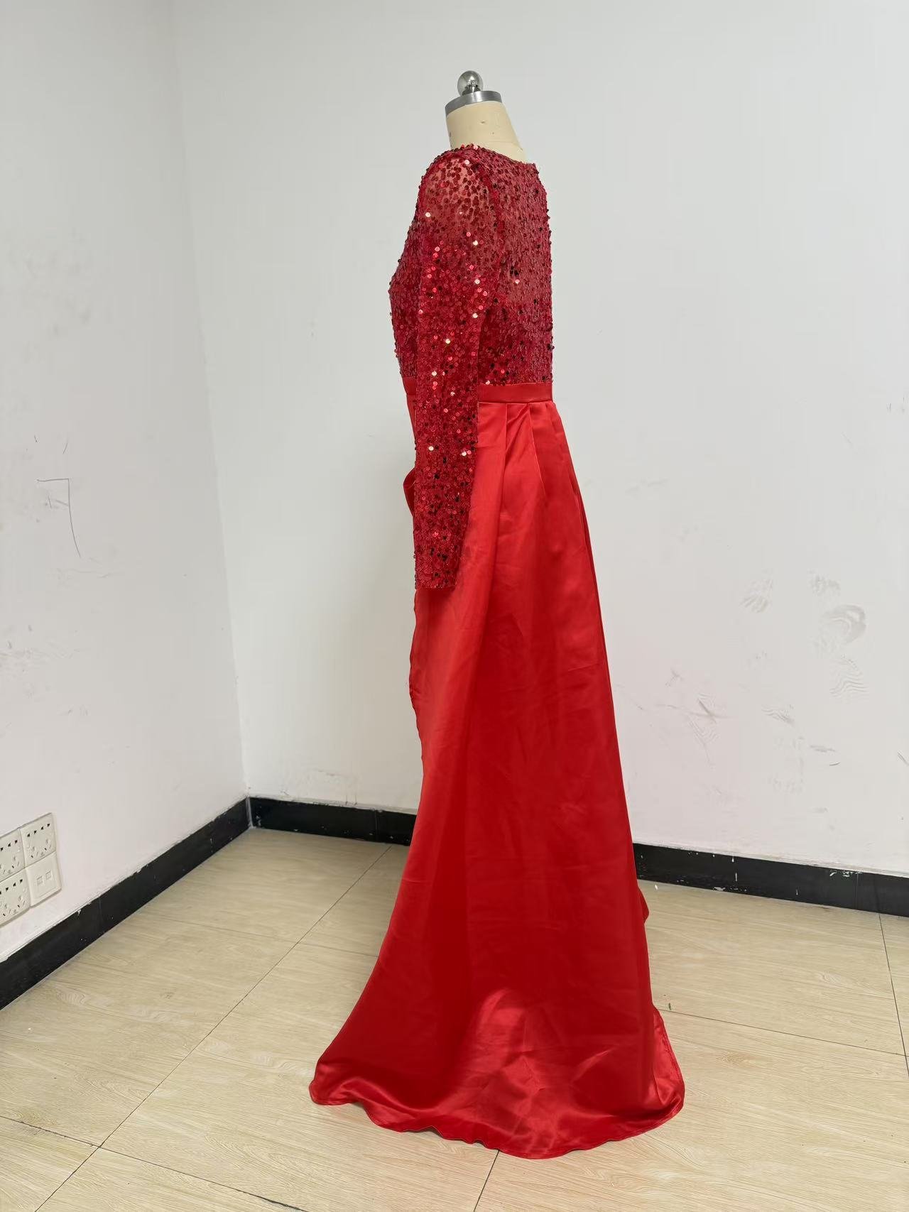 The Dazzling Sequin Queen Sequin Evening Gowns