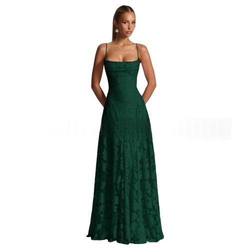 Strapless Evening Gown, Fashionable Ladies Dress