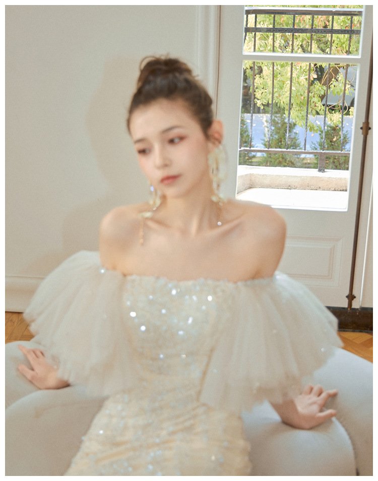 Tube Top Cinched Waist Miniskirt Fairy