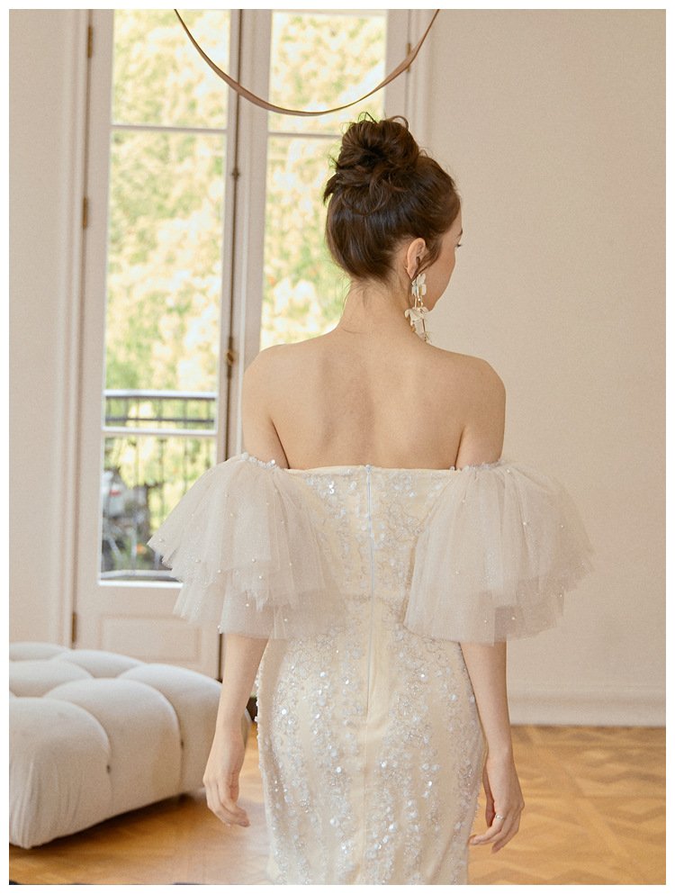 Tube Top Cinched Waist Miniskirt Fairy