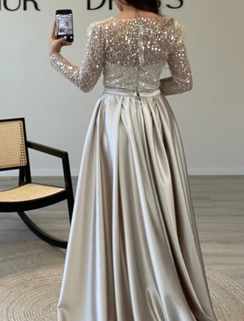 The Dazzling Sequin Queen Sequin Evening Gowns