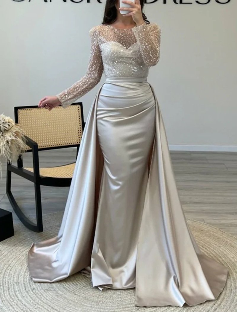 The Dazzling Sequin Queen Sequin Evening Gowns