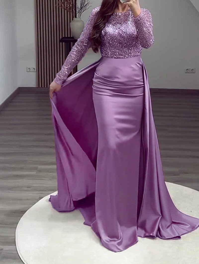 The Dazzling Sequin Queen Sequin Evening Gowns