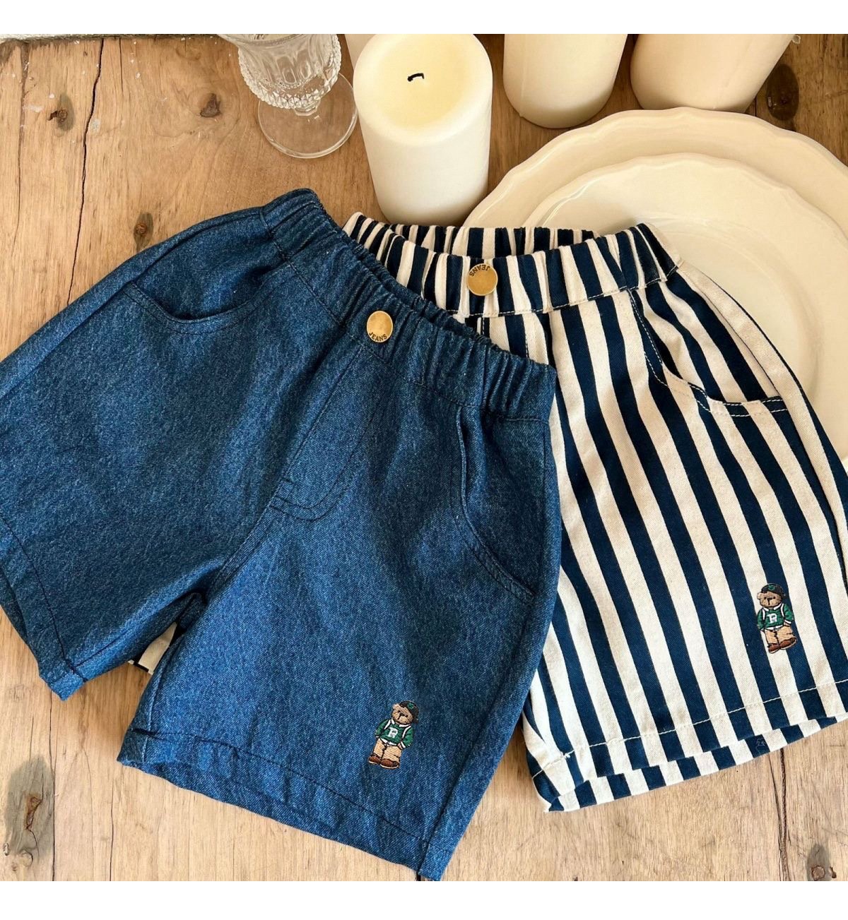Kids Summer Casual Denim Shorts